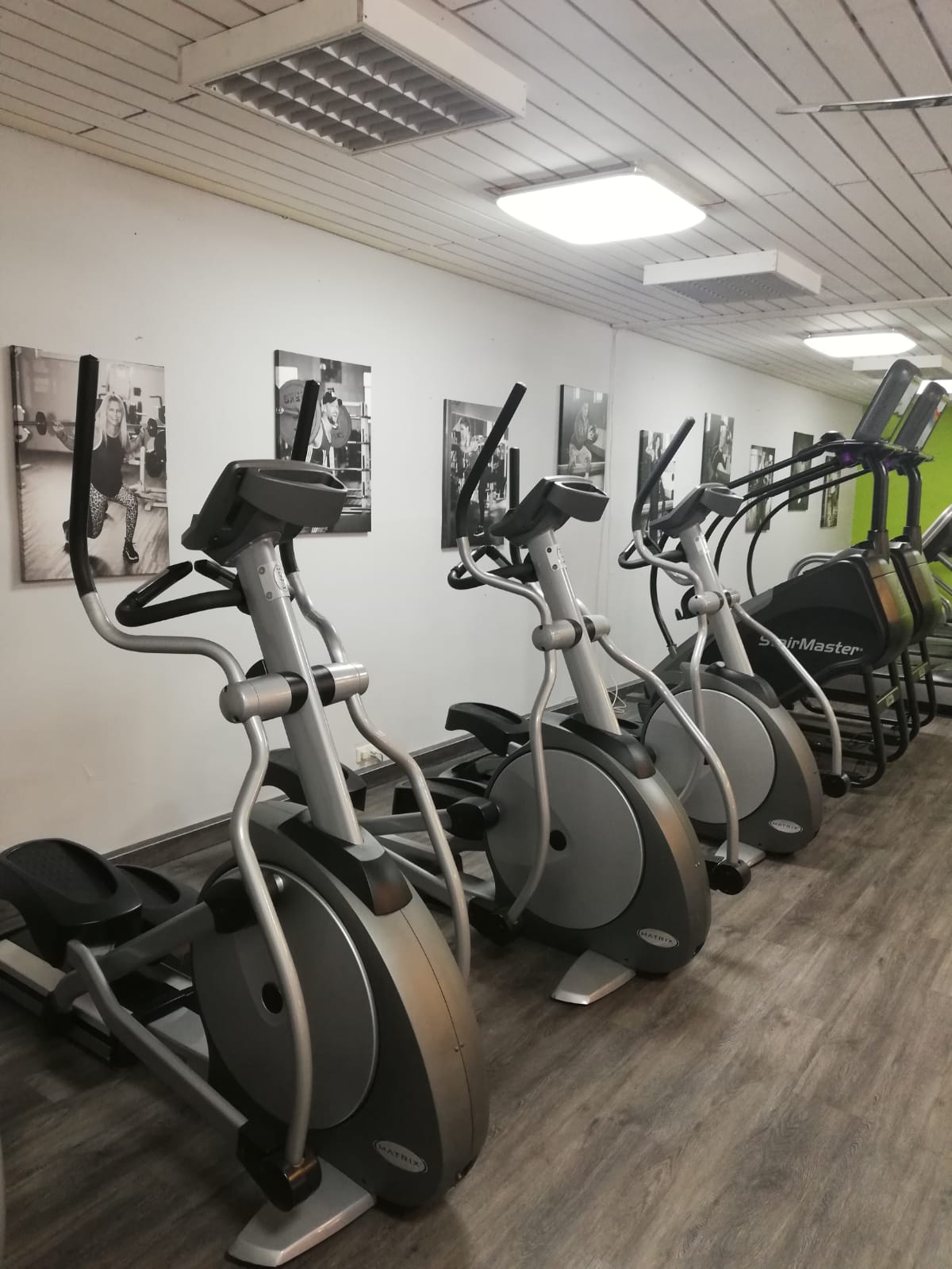 Crosstrainer-Reihe im Cardio-Bereich